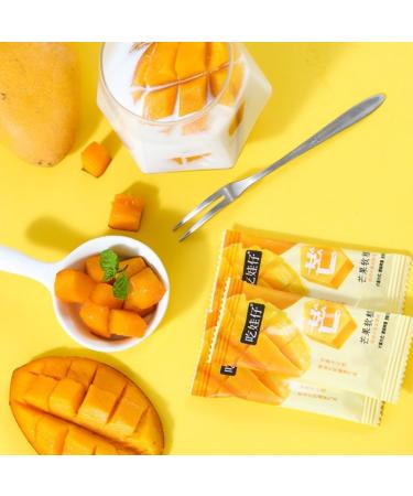 WSYLS Sponge Cake Snacks Strawberry Mango Flavor (Mango Flavor 10 Packs) - Buy Online on GoSupps.com