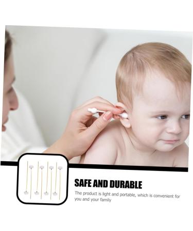 PartyKindom 8Pcs Non Slip Ear Cleaners with Handles and Goose for Wax Removal and Relaxation Portable Ear Wax Picker Tools for Comfortable Cleaning - Buy Online on GoSupps.com