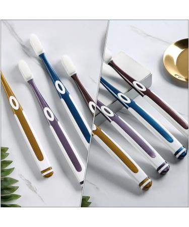Healvian 3 Sets Nano Toothbrush - Soft Silicone Bristles for Adults & Kids | Travel-Friendly 4-Hour Handwart Toothbrushes | Ultra-Elastic TPU Design - Buy Online on GoSupps.com