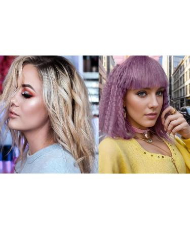 Crimping Iron Hair Crimper | Volumizing Hair Waver with Titanium Ceramic Plates - Styling Tools for Women & Girls | International Shipping Available - Buy Online on GoSupps.com