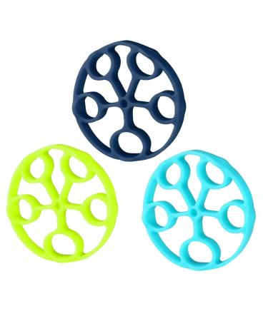 Pacienjo finger coach |3-part finger training training made of silicone flexibility and finger strength for climbers tennis players bassists guitarists five 3 parts.