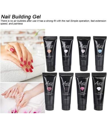 Beautifully Crafted Safety Material Nail Building Gel Nail Extension Gel for Home Salon Shop - Buy Online on GoSupps.com