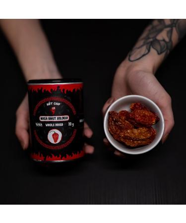  HOT CHIP HOT-CHIP Naga bhut jolokia peppers 10g - Buy Online on GoSupps.com