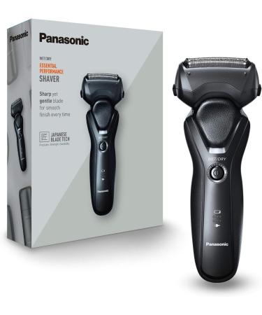Panasonic ES-RT37 Men's Wet/Dry Rechargeable Electric Shaver (Black, Single), 3-Blade System - Buy Online on GoSupps.com