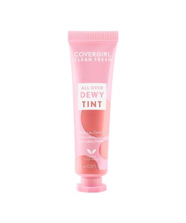 Covergirl Clean Fresh Dewy Tint 400 Dreamy Pink 3-in-1 Tint Blendable Color For Eyes Lips & Cheeks 0.33 fl oz (Pack of 1) 400 Dreamy Pink 0.33 Fl Oz (Pack of 1)
