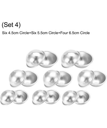  ERYUE ERYUE Handmade Aluminum Alloy Bath Bomb Molds Food Grade Cake Mold Kit Glossy Finish Beautiful and Durable Ideal for Artisans and Bakers - Buy Online on GoSupps.com