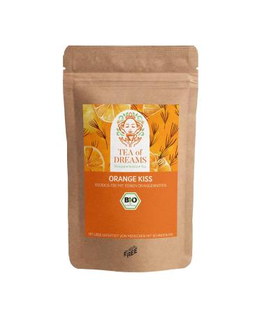 Tea of Dreams Organic Rooibos Tea | "Orange Kiss" Rooibos Tea with a hint of orange | Loose Leaf Tea | 250g