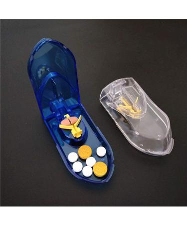Slice Box Cutting Tablets Tools Pill splitter Pill Cutter Portable Cutting device for TravelStrong and Long-Lasting - Buy Online on GoSupps.com