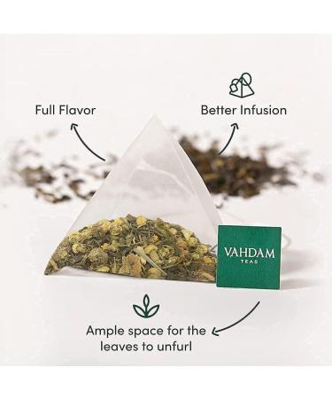 Vahdam Tea Trial Set | Discover 15 Flavors - Black Green Oolong Chai & Herbs | Ideal Gift for Tea Lovers - International Shipping - Buy Online on GoSupps.com