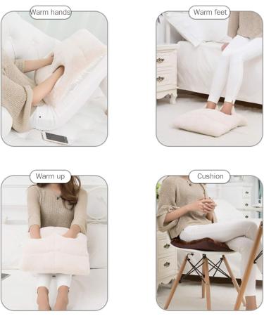 Foot Warmer Heating Pad - Soft Removable Constant Temperature - Large Size for Men & Women - Perfect Winter Comfort - Buy Online on GoSupps.com