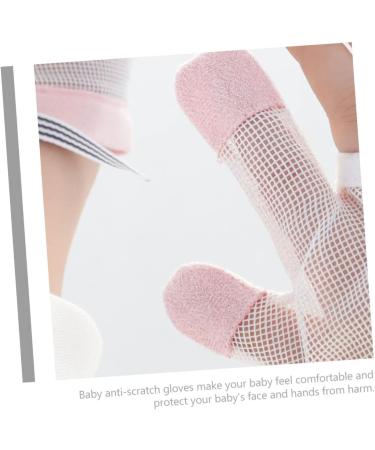 Hohopeti Anti-Eating Baby Gloves | Thumb Protector Nylon Mittens 11.5X6.5CM - Buy Online on GoSupps.com