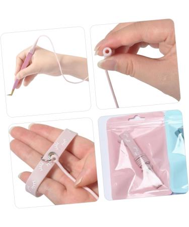 Housoutil Tweezers Silicone Bracelet Silicon Ring Tweezers Protector Silicone Tweezer Wristband Lash Tweezers Protector Lash Applicator Holder Eyelash Auxiliary Agent Silica Gel - Buy Online on GoSupps.com