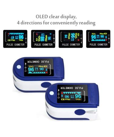 Tianbi Digital Fingertips Pulse Sensor - Blood Oxygen & Heart Rate Monitor for Home Sports & Travel with Bag - Buy Online on GoSupps.com
