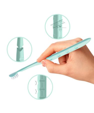 Babyease 3-Sided Ultra Soft Toothbrush| All Sides Cleaning for Baby & Toddler 1+ Years - Buy Online on GoSupps.com