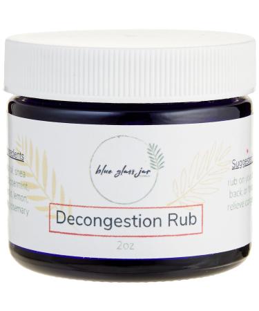 Decongestant Rub Non-Menthol Soothing Vapors All Natural Chest Rub