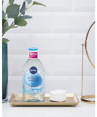 Nivea Hydra Skin Effect Micelle Water 400ml - Nourishing Hyaluron Facial Cleanser & Makeup Remover (3 Pack) - International Shipping Available - Buy Online on GoSupps.com