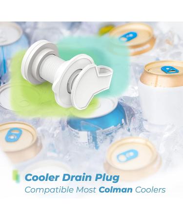 Usamate Replacement Cooler Drain Plug for 50, 58, and 82 Qt Coleman Xtreme Coolers - 1.5 Shaft Length - 1 Pack - Buy Online on GoSupps.com