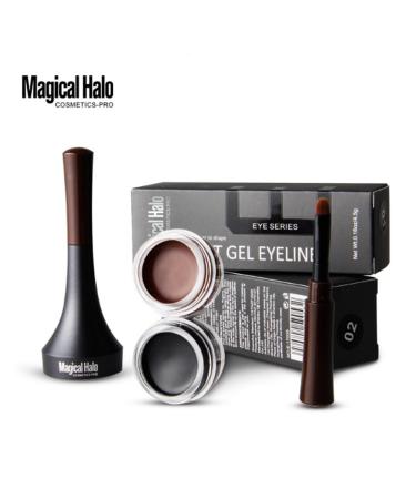 Waterproof Eyeliner - Long-lasting Brown Eyeliner | Smudge-proof & Easy Apply - Buy Online on GoSupps.com