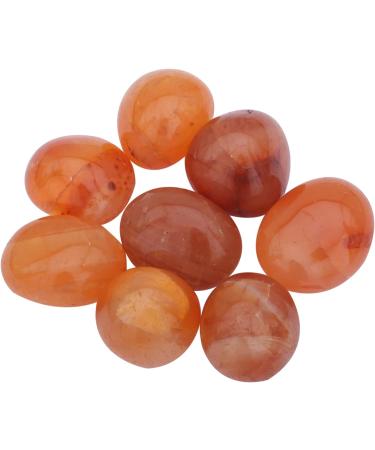 Healing Crystals India Carnelian Tumble Stones - Boost Vitality and Motivation - Buy Online on GoSupps.com