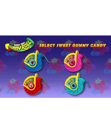 Push pop Gummy Roll Bazooka candy pack of 8 packs - Buy Online on GoSupps.com