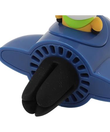 Car Air Outlet Vent Fresheners - Long Lasting Cute Pilot Diffuser with 3 Aroma Tablets - Blue | International Shipping - Buy Online on GoSupps.com