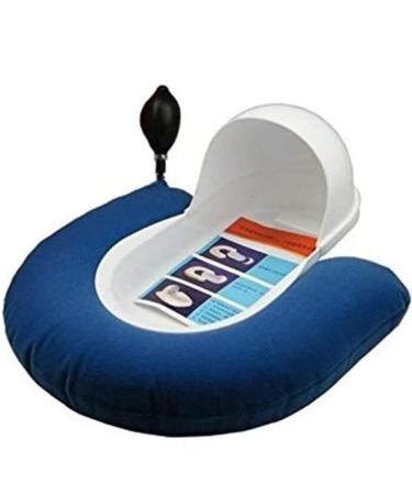 Bed Pan Portable Toilet Urinal Inflatable Bedpan Washable Easy to Carry for Camping Outdoor Travel and Bedridden People