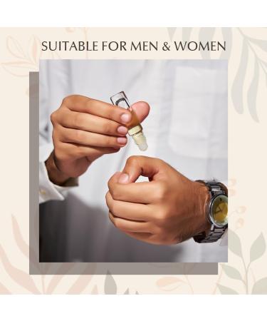 Sandalia Attar & Rose Attar Oil 2 x 6ml Arab perfume oils for men and women | 100% pure ittar roll on perfume chandan sandal sandalwood oil gulab | Original concentrated fragrance oil - Buy Online on GoSupps.com
