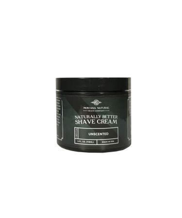 MNSC Unscented Naturally Better Shave Cream | Hypoallergenic Razor Burn Prevention | All-Natural Plant-Derived | Handcrafted in USA for Sensitive Skin - Buy Online on GoSupps.com