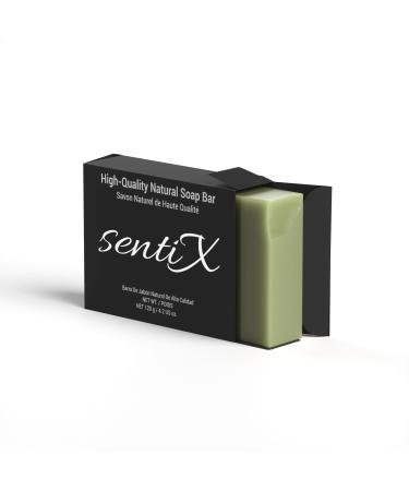 Natural Neem and Basil Soap Acne Control Purifying Cleansing Unscented 120g