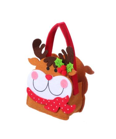 STOBAZA Ornament Handbags Xmas Party Bags Christmas Candy Handbag Decorations Winter 3D Candy Stand As Shown 12X8X15cm