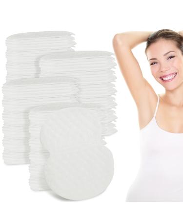 350 Pcs Bulk Underarm Sweat Pads for Women and Men Armpit Sweat Pads Sweat Block Wipes Disposable Sweat Absorbing Pad Comfortable Unflavored Odorless Invisible Extra Adhesive Disposable Sweat Pads