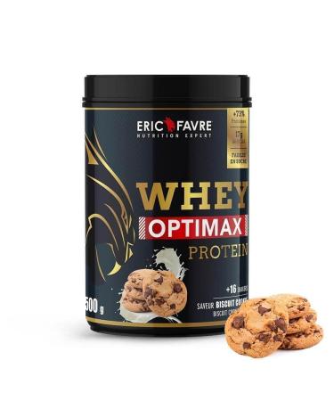 WHEY OPTIMAX PROTEIN +74% Bi-Source Protein: WPC + Patented Protein 17 g BCAA 11 g Glutamine Low Sweet and Unctuous|Ideal