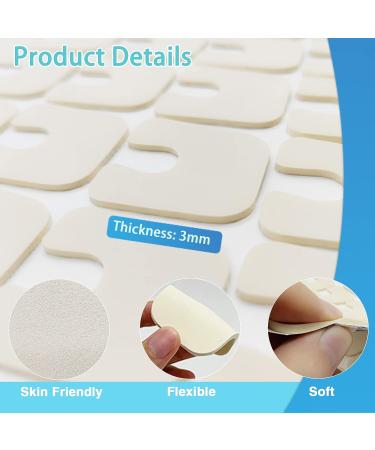 50Pcs U-Shaped Callus Cushions | Foot Pads Foam for Pain Relief | Pedi Cushions for Men & Women - Buy Online on GoSupps.com