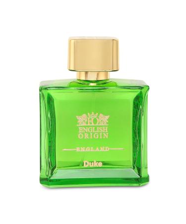 JP English Origin Duke | Woody Spicy Strong Spray | Perfume for Men | Cinnamon Lemongrass Notes with lift of Sandalwood | 100 ML | Long Lasting Eau De Parfum - Buy Online on GoSupps.com