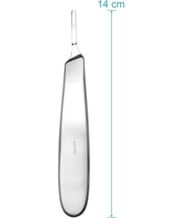 2x Scalpel Holder Figure No. 4 - Stainless Steel Blade Holder for Disposable Scalpel Blades - International Shipping Available - Buy Online on GoSupps.com