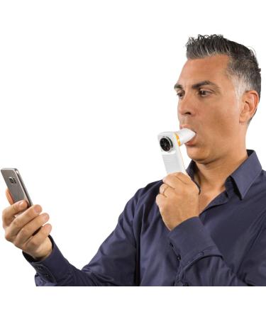 MIR SMART ONE OXI - Advanced Oximeter & Spirometer for Home Use | SpO2 BPM Peak Flow & FEV1 Monitoring - Buy Online on GoSupps.com