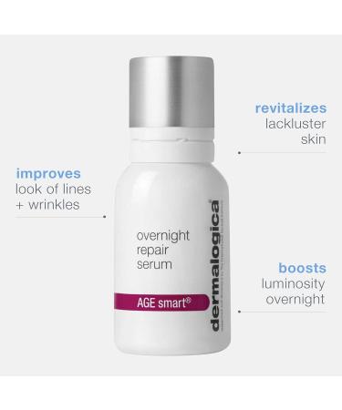 Dermalogica Overnight Repair Serum - Anti-Aging Peptide Face Serum | 0.5 fl oz - Buy Online on GoSupps.com