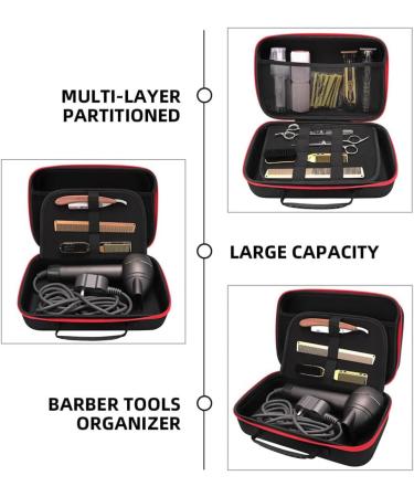 FOMIYES Large Capacity Hairdressing Tools Bag Stylish Salon Organizer for Makeup Scissors & Combs | International Shipping Available - Buy Online on GoSupps.com