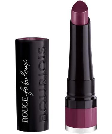 Bourjois Rouge Fabuleux Bullet Lipstick 015 Plum Plum Pidou 2.3g 015 Plum Plum Pidou 2.3 g (Pack of 1)