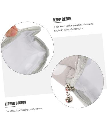 Menstrual Pad Storage Bag Set - Travel Organizer for Feminine Hygiene Products and Cosmetics - Buy Online on GoSupps.com
