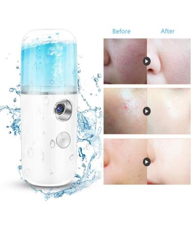 Handy Mist Sprayer USB 30ML Nano Spray Moisturizing Tool Cold Water Sprayer for Skin Care Deep Cleansing Tender Skin Soothe Skin - Buy Online on GoSupps.com