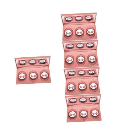 FOMIYES 15 Pairs Self Adhesive False Eyelashes Trendy False Eyelashes Masquerade Eyelash Eyelashes Natural Look Fake Lash Strip Self-adhesive Faux Eyelashes 3d Japan Chemical Fiber Fashion