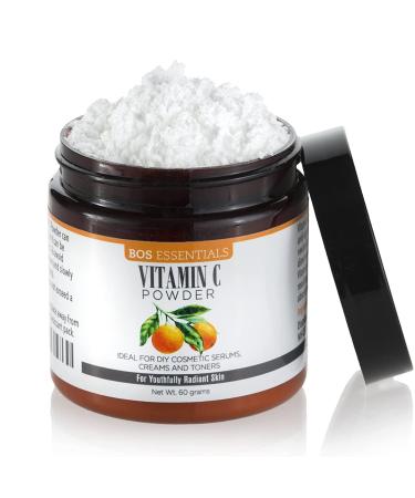 Ultra Fine Cosmetic Grade Vitamin C Powder | DISSOLVES INSTANTLY IN WATER | Make fresh & effective Vitamin C serum | Vitamin C for Face  Body Skin Care