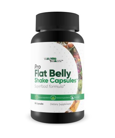 Pro Flat Belly Shake Capsules - Gut Cleanse to Help Reduce Bloating - Body Cleanse & Digestive Cleanse - Support Overall Health with Cleansing - Help Clear Waste & Toxins with Cleanse Supplements