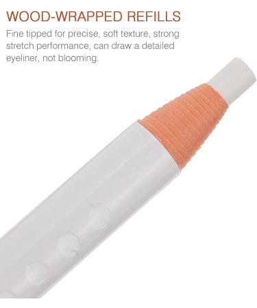 VICASKY Lot de 3 Crayons Eyeliner Blancs Fins 3 Pcs Waterproof Longue Tenue pour Maquillage Pr cis Yeux et Sourcils Usage Quotidien - Buy Online on GoSupps.com