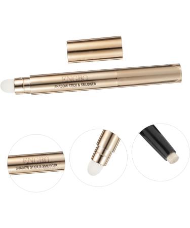 CANIGHT Double Ended Eye Shadow Pen Highlighter Brush Makeup Brushes Eyeshadow Concealer Brush Plastic - Buy Online on GoSupps.com