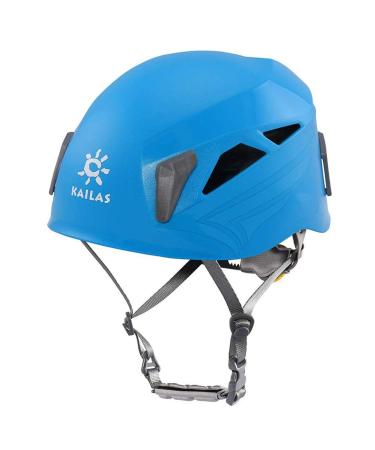 KAILAS Aegis Rock Climbing Helmet Lightweight Adjustable Mountaineering Tree Climbing Hiking Caving Work at Height Helmet for Men Women Kids Blue XS-M