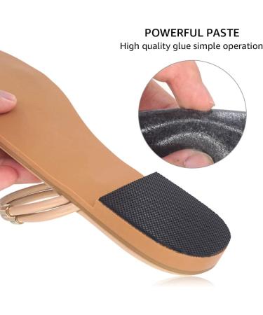 Beautulip Non-Skid Shoe Pads - Pack of 8 Black Self-Adhesive Slip Resistant Sole Protectors - Buy Online on GoSupps.com