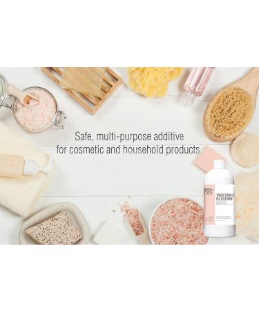 Raw Plus Rare Vegetable Glycerin Quart - Natural Pure USP Food Grade/Cosmetic Grade for Skin, Hair, Crafts, Soap Base Oil - Kosher, Halal, Pharmaceutical Grade - Buy Online on GoSupps.com